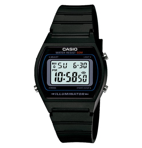 Relógio Casio Collection modelo W-202-1AVEF marca Casio unissex