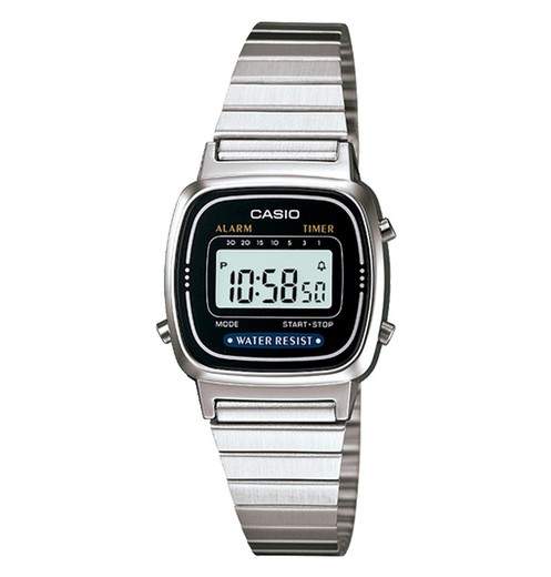 Relógio feminino Casio VINTAGE MINI LA670WEA-1EF