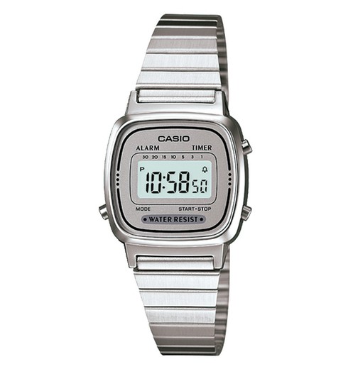 Relógio feminino Casio VINTAGE MINI LA670WEA-7EF