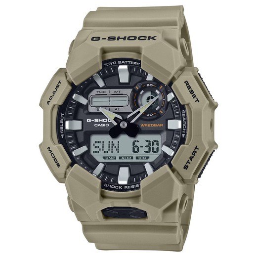 Reloj G-SHOCK modelo GA-010-5AER marca Casio Hombre