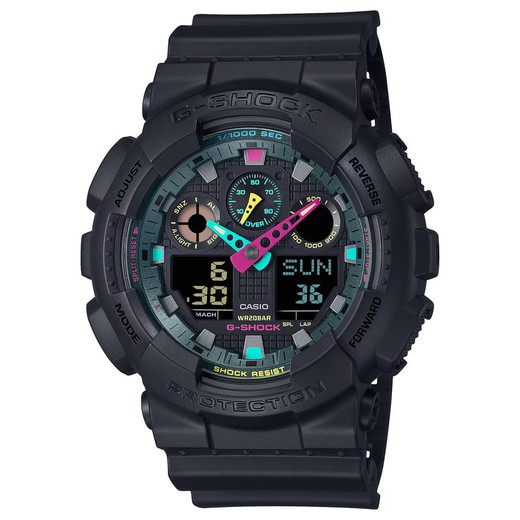 Reloj G-SHOCK modelo GA-100MF-1AER marca Casio Hombre