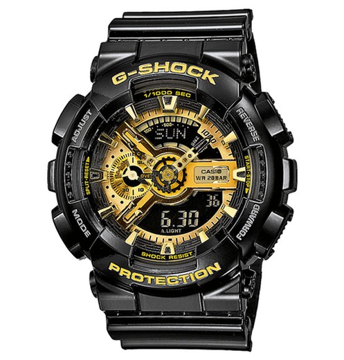 Reloj G-SHOCK modelo GA-110GB-1AER marca Casio Hombre