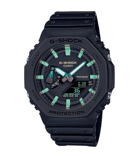 Relógio G-SHOCK modelo GA-2100RC-1AER marca Casio Man