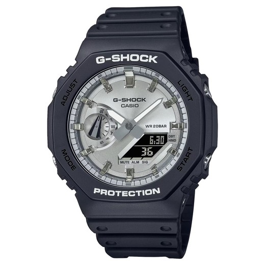 Reloj G-SHOCK modelo GA-2100SB-1AER marca Casio Hombre