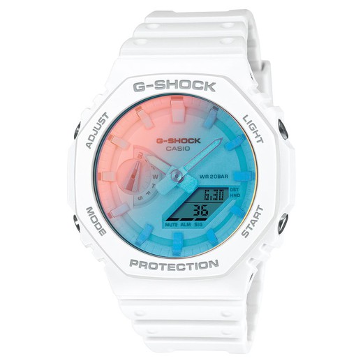 Reloj G-SHOCK modelo GA-2100TL-7AER marca Casio Hombre