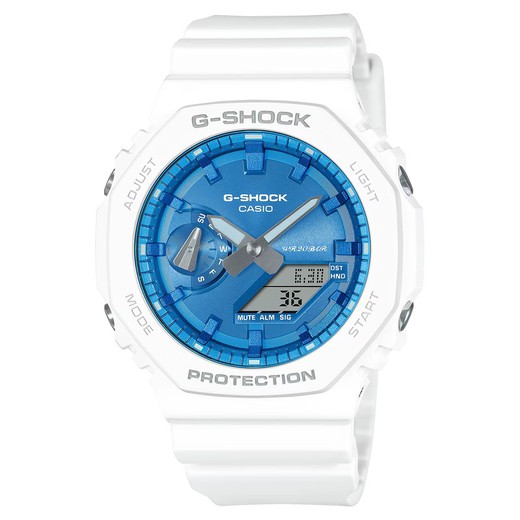 Reloj G-SHOCK modelo GA-2100WS-7AER marca Casio Hombre