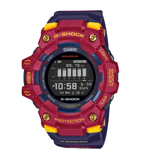 Reloj G-SHOCK modelo GBD-100BAR-4ER marca Casio para Hombre