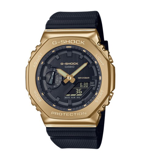 Relógio G-SHOCK modelo GM-2100G-1A9ER Marca Casio Man