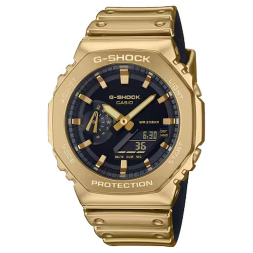 Reloj G-SHOCK modelo GM-2100YMG-9AER marca Casio Hombre