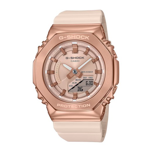 Reloj G-SHOCK modelo GM-S2100PG-4AER marca Casio MUJER