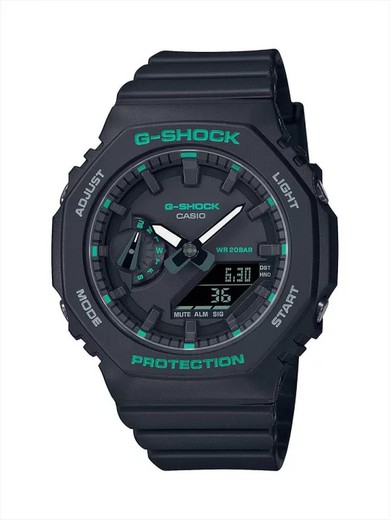 Relógio G-SHOCK modelo GMA-S2100GA-1AER marca Casio para homem