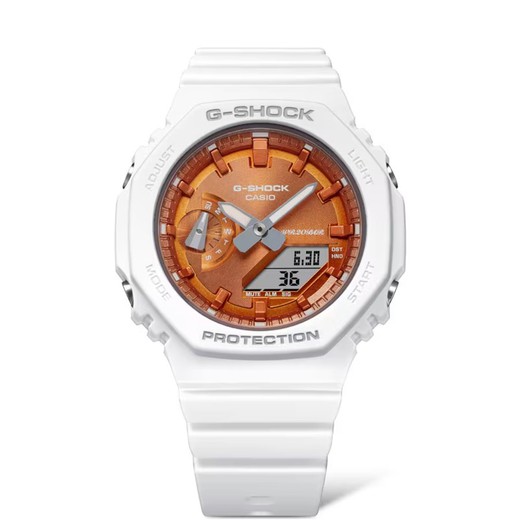 Reloj G-SHOCK modelo GMA-S2100WS-7AER marca Casio Hombre