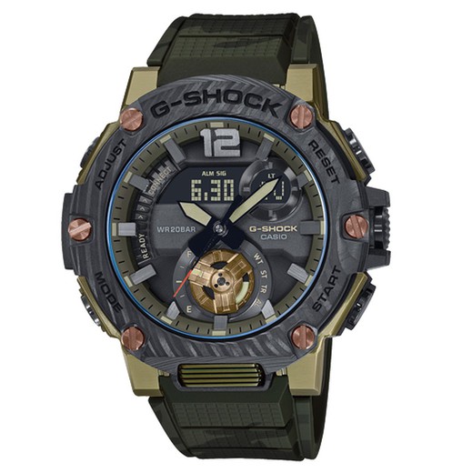 Relógio G-SHOCK modelo GST-B300XB-1A3ER marca Casio para homem
