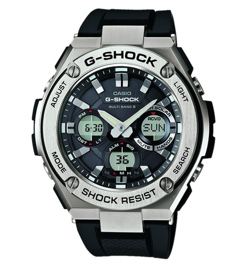 Reloj G-SHOCK modelo GST-W110-1AER marca Casio Hombre