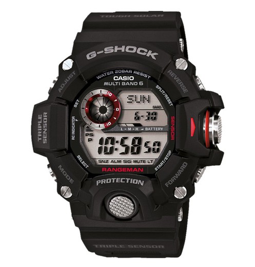 Relógio G-SHOCK modelo GW-9400-1ER marca Casio Man