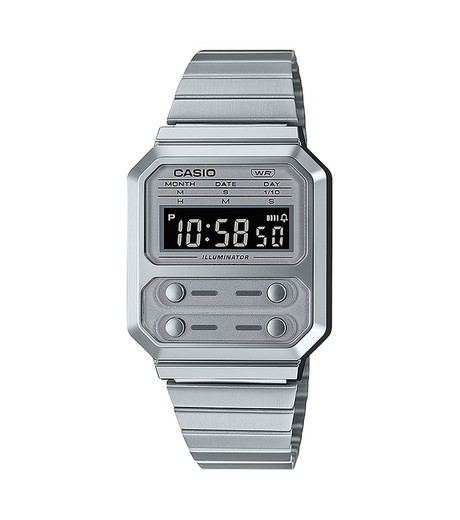 Relógio Casio VINTAGE modelo A100WE-7BEF marca Casio para homem