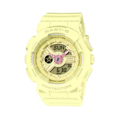 Reloj BABY-G modelo BA-110AH-9AER marca Casio para MUJER