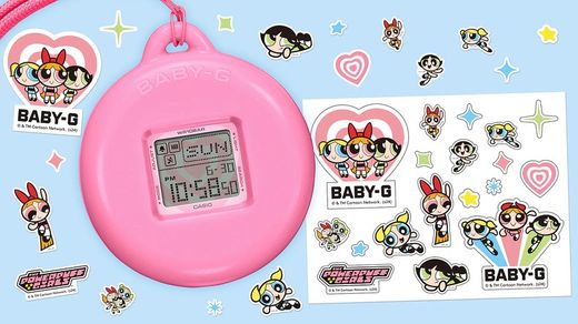 Relógio BABY-G modelo GBD-10KPP-7ER marca Casio MULHERES