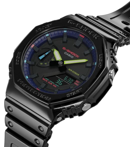 Reloj Casio Modelo GA-2100RGB-1AER G-SHOCK Limited Hombre