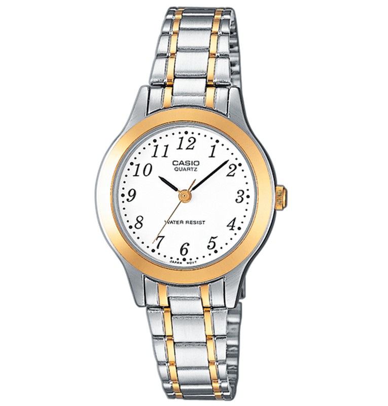 Reloj Casio Mujer LTP-1263PG-7BEF Bicolor Plateado Dorado — Watches All Time