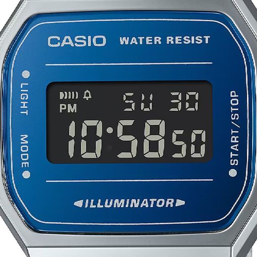 Relógio Casio VINTAGE modelo A168WEM-2BEF HOMEM