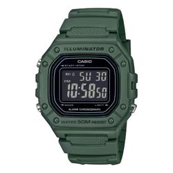 Reloj COLLECTION modelo W-218H-3BVEF marca Casio para MUJER