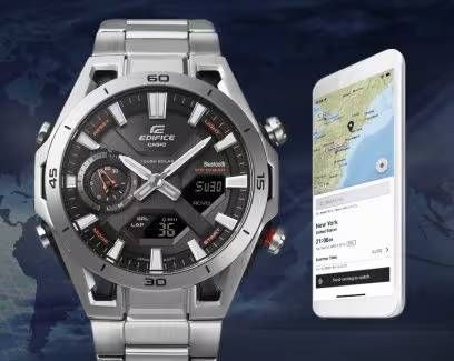 Reloj EDIFICE modelo ECB-2300D-1AEF marca Casio Hombre