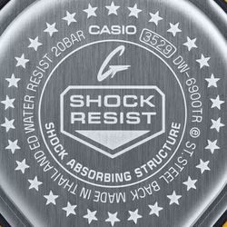 Reloj G-SHOCK modelo DW-6900TR-4ER marca Casio Hombre