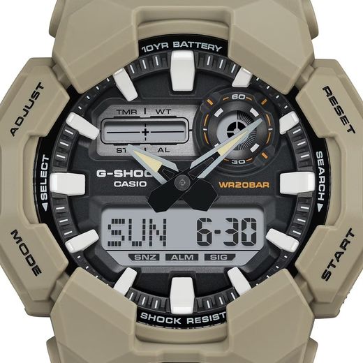 Reloj G-SHOCK modelo GA-010-5AER marca Casio Hombre