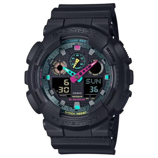 Relógio Casio masculino G-SHOCK modelo GA-100MF-1AER