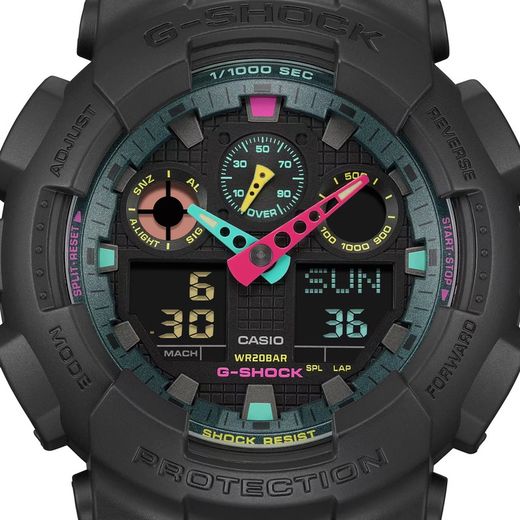 Relógio Casio masculino G-SHOCK modelo GA-100MF-1AER