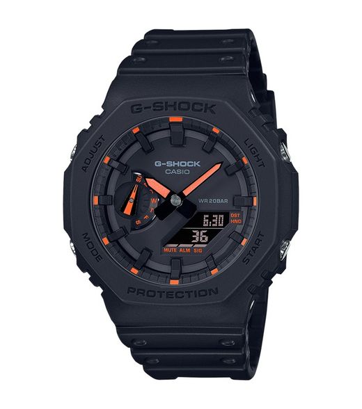 Relógio G-SHOCK modelo GA-2100-1A4ER marca Casio para homem