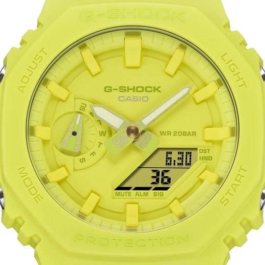 Reloj G-SHOCK modelo GA-2100-9A9ER marca Casio Hombre