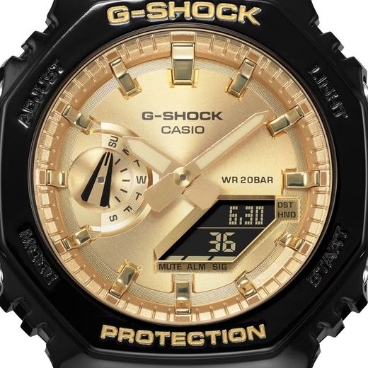 Reloj G-SHOCK modelo GA-2100GB-1AER marca Casio Hombre