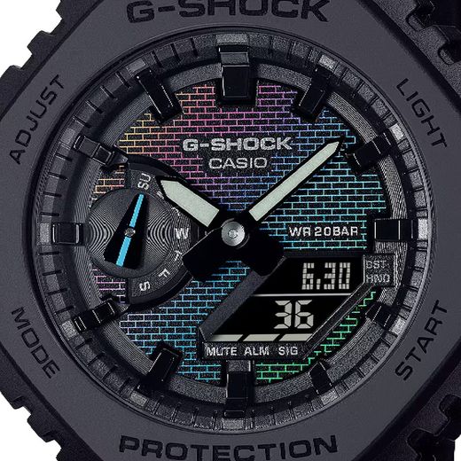 Reloj G-SHOCK modelo GA-2100RW-1AER marca Casio Hombre