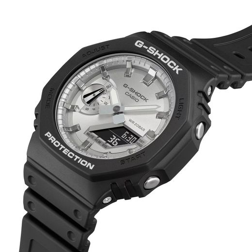 Reloj G-SHOCK modelo GA-2100SB-1AER marca Casio Hombre
