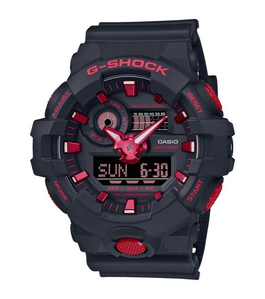 Reloj G-SHOCK modelo GA-700BNR-1AER marca Casio para Hombre