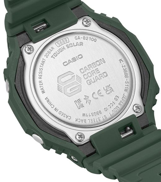 Montre G-SHOCK modèle GA-B2100-3AER de la marque Casio Homme