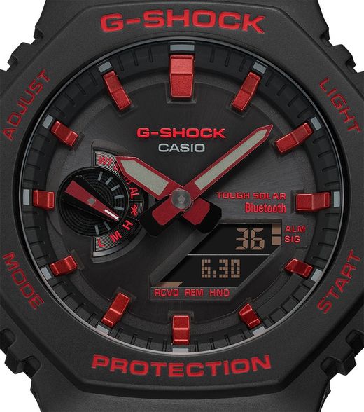 Reloj G-SHOCK modelo GA-B2100BNR-1AER marca Casio Hombre