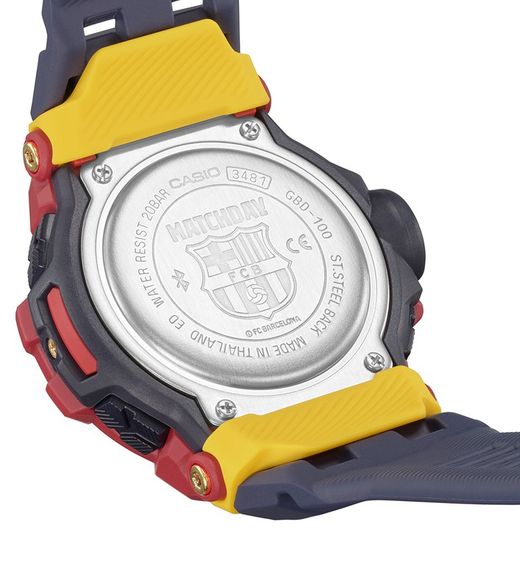 Reloj G-SHOCK modelo GBD-100BAR-4ER marca Casio para Hombre