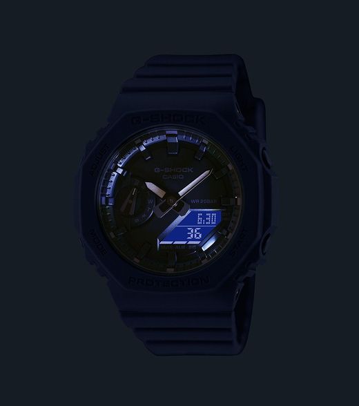 Reloj G-SHOCK modelo GMA-S2100BA-2A1ER marca Casio para MUJER