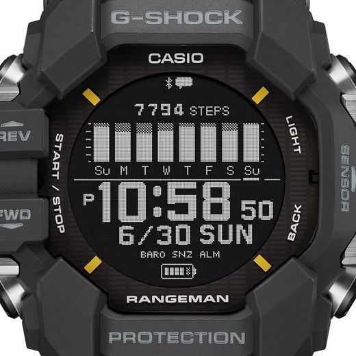 Reloj G-SHOCK modelo GPR-H1000-1ER marca Casio Hombre
