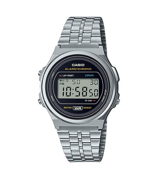 Montre Casio VINTAGE modèle A171WE-1AEF de la marque Casio unisexe