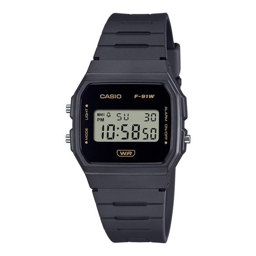 Relógio VINTAGE modelo F-91WB-8AEF marca Casio Men